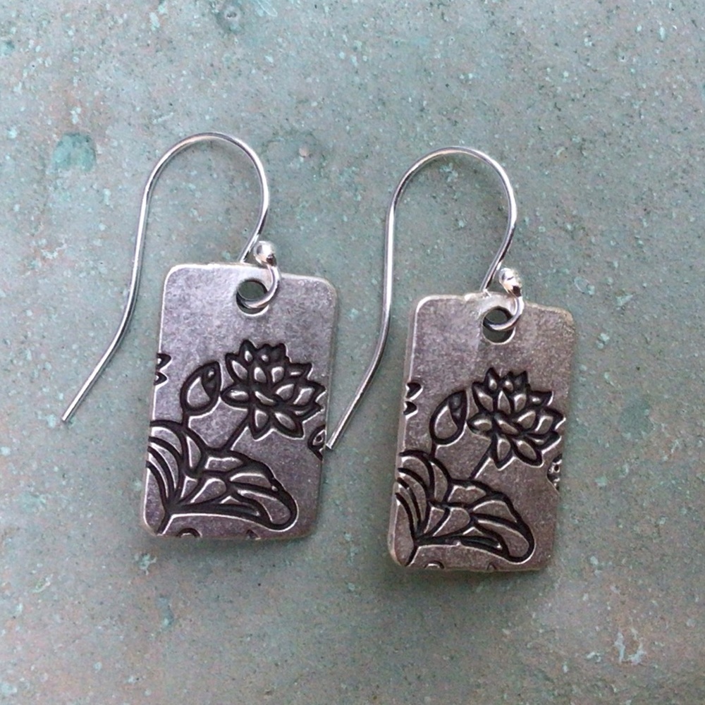 Sterling Silver Sundance Charm Earrings